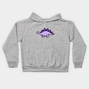 Purple Dino Kids Hoodie